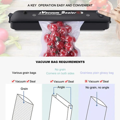 Portable Food Vacuum Sealer