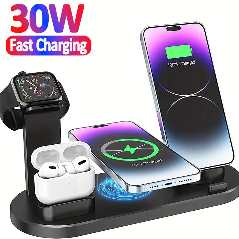 7 in 1 Wireless Charger Stand Pad