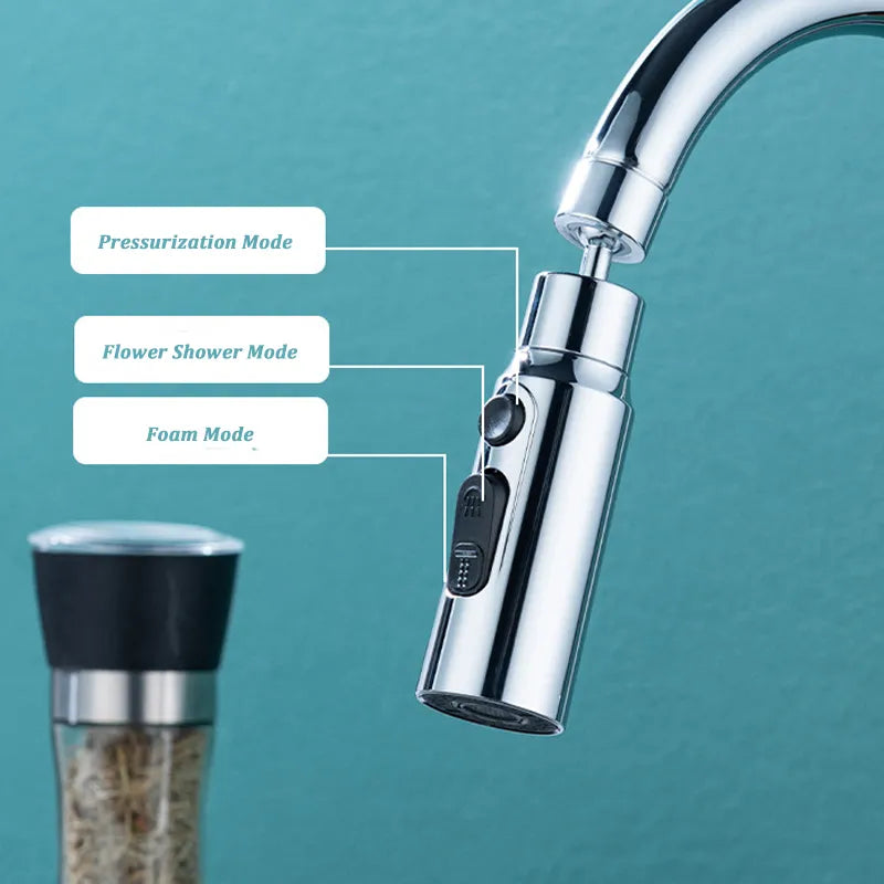 Anti-splash Tap Extender Adapter Faucet