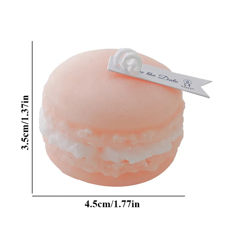 Scented Candle Macaron Shape Bright Color