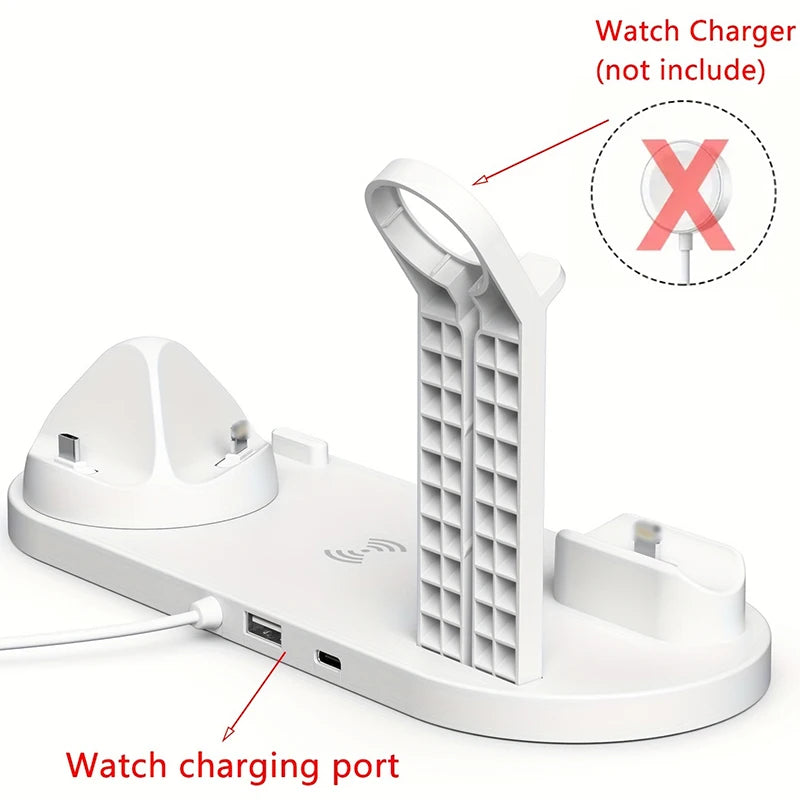 7 in 1 Wireless Charger Stand Pad