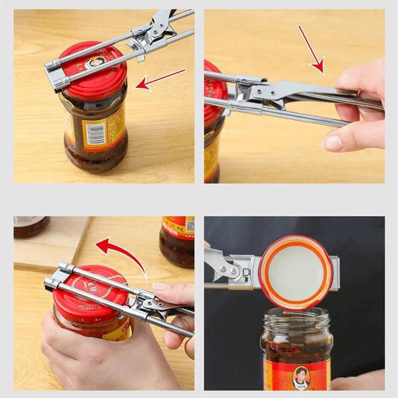 Adjustable Multi-Function Bottle Opener